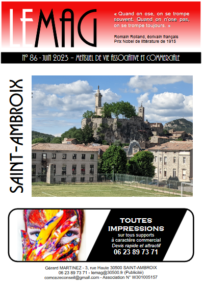 Le Mag Saint-Ambroix Juin 23 page 1