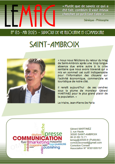 Le Mag Saint-Ambroix Mai 23 page 1